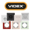 Розетки и выключатели Videx